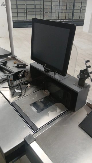 Mostrador de Caja para Comercio