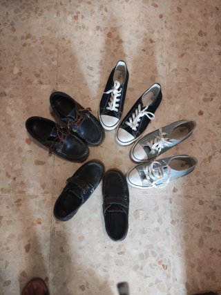 Lote Zapatos Niño Náuticos y zapatillos lona