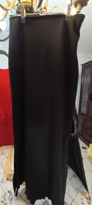 Conjunto corpiño lentejuelas negro y plata