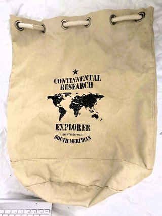 Mochila vintage de marinero años 50