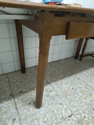 Mesa de Madera Extensible. Olite Navarra
