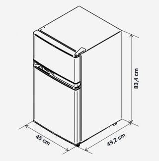 Frigorífico 12V Universal Blue Nasser 6031W 80L