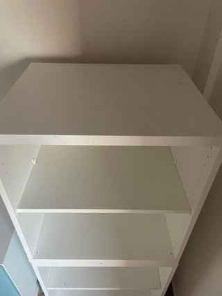 Estantería Infantil Blanca y Azul
