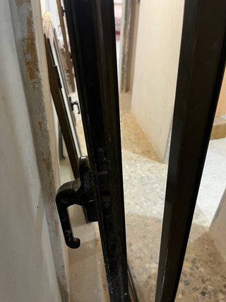 Puerta de Aluminio y cristal climalit