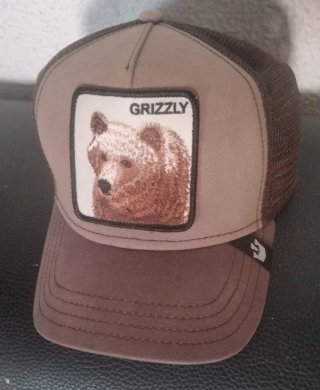 Gorra Grizzly Marrón