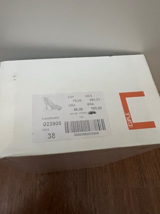 Zapatos de tacón Cuplé piel potro negros