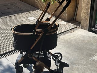 Carro para mascotas plegable
