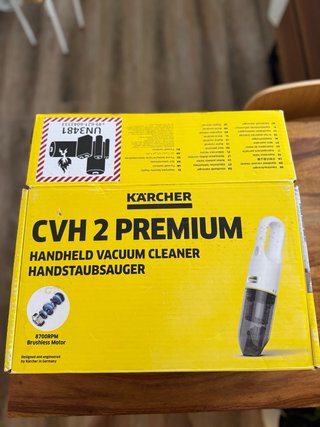 Aspirador de mano Kärcher nuevo sin utilizar nunca