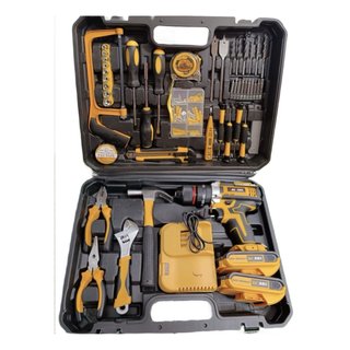 Maletín herramientas taladro percutor y accesorios
