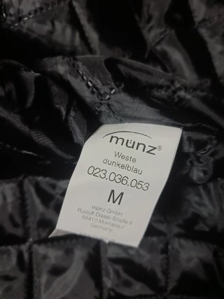 Chaleco Munz Negro