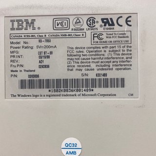 Teclado Mecánico IBM