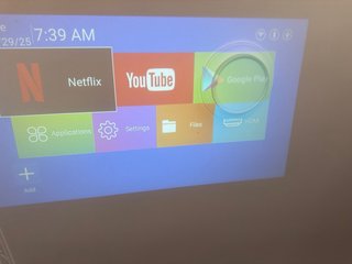 Proyector wifi XBJ Smart Giratorio 180º 4K