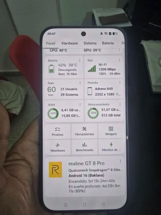 Realme GT 8 Pro 512GB Azul