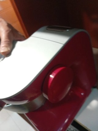 Batidora amasadora Bosch roja