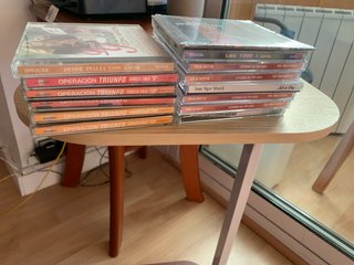 15 CDs Música Variada: Pop Rock Español e Internac