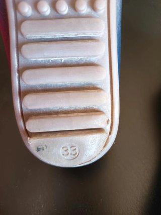 Mocasines de Piel Azul Daf. Talla 33
