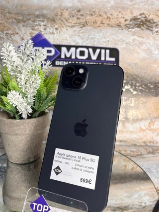 iPhone 15 Plus 256GB con garanzia e accessori