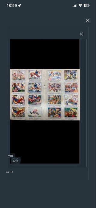 Álbum Cromos Caperucita Roja Pulgarcito Cenicienta