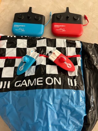 Juego 2 Barcos RC Hydro Racer + Mando