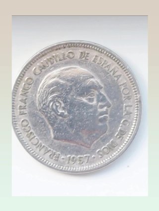 Moneda 5 Pesetas 1957 Estrella 67