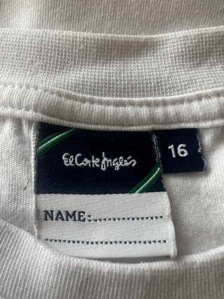 2 Camisetas Deporte Santa María Talla 16