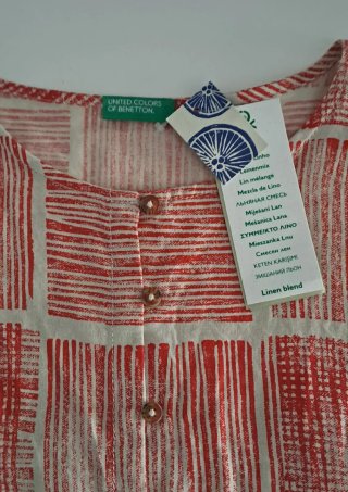 Blusa Benetton para niña 11-12 años