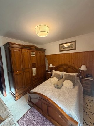 Dormitorio completo madera