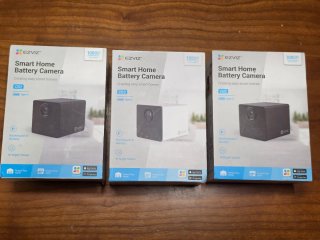 3 Cámaras de Vigilancia EZVIZ CB2 1080P