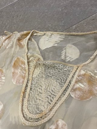 Vestido fiesta mujer antiguo, años 20