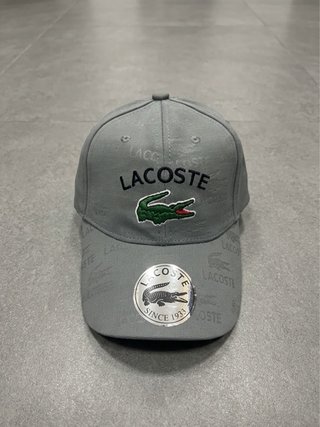 Gorra Lacoste Gris