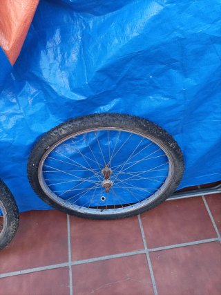 Set de 2 Ruedas de Bicicleta 24 Pulgadas
