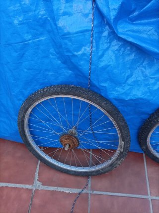 Set de 2 Ruedas de Bicicleta 24 Pulgadas