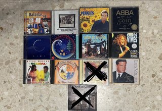 Lote de 11 CDs de música variada