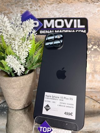 iPhone 15 Plus 5G 128GB con garanzia e accessori