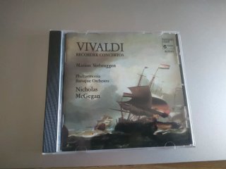 CD Vivaldi: Recorder Concertos - McGegan