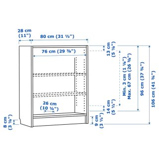 Estantería Billy IKEA Madera