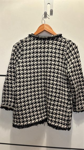 Chaqueta Zara Estampado Pata de Gallo