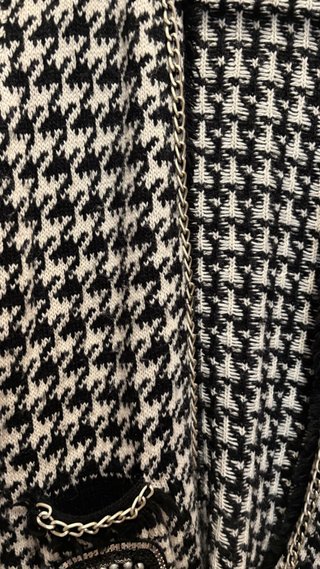 Chaqueta Zara Estampado Pata de Gallo