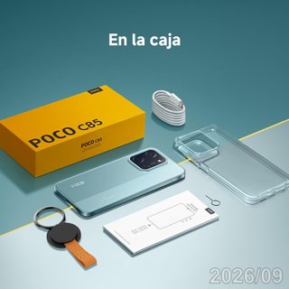 Xiaomi POCO C85 128GB Verde 6GB 50MP 6000mAh