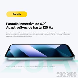 Xiaomi POCO C85 128GB Verde 6GB 50MP 6000mAh