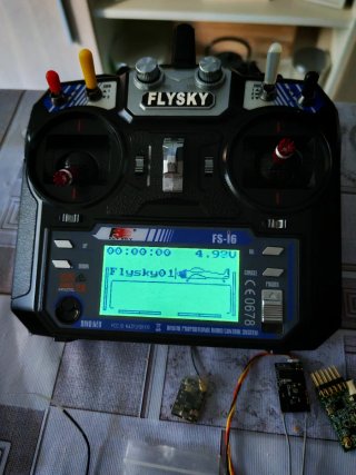 Emisora Flysky FS-I6 y gafas FPV