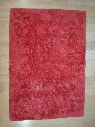 Alfombra de Baño Roja 100% algodón