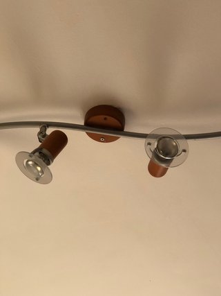 Aplique de techo con 4 focos