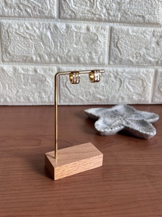 Pendientes aro dorados