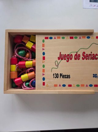 Juego de Seriación de Madera 130 Piezas