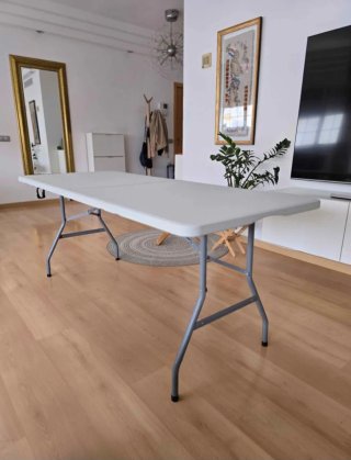 Mesa Plegable Blanca