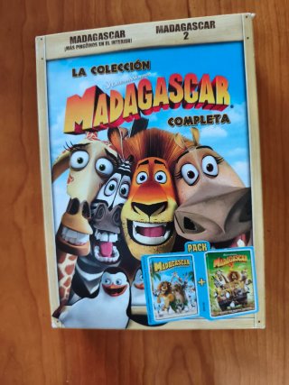 Colección Madagascar DVD