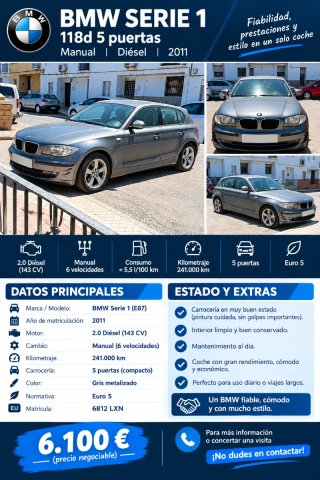 BMW Serie 1 2011