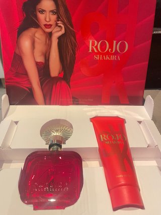 Estuche Perfume Rojo de Shakira