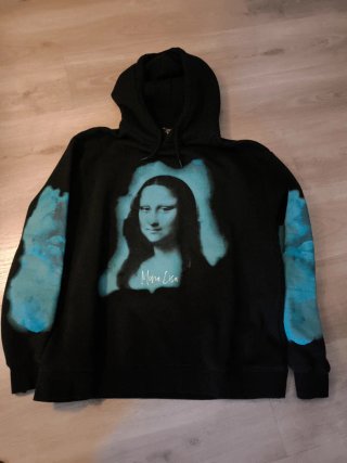 Sudadera Pull&Bear Mona Lisa Negra